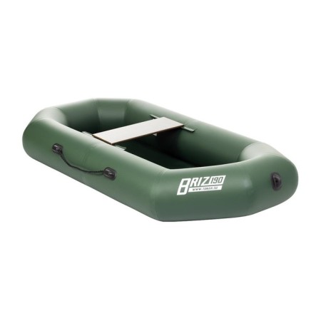 Breeze 190 boat with strokes, green color