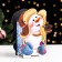 Casket Snowman 19x14x8 cm