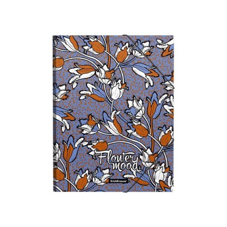 Plastic elastic band Erichkrause® Tulips, A4 (4 pcs in a package)-2