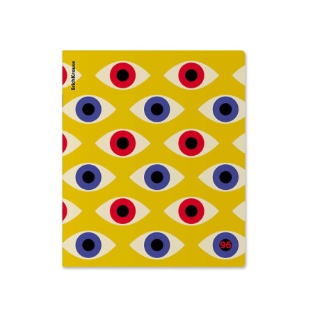 Notebook 96 sheets, cage, erichkrause, bauhaus, matte lamination, varnish