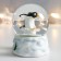 Souvenir Polystone Water Ball "Penguin in the Snow" 7x6.7x8.8 cm