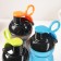 Plastic water bottle, 680 ml, color mix