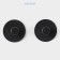 A set of metal self -adhesive hooks Savanna Black Loft Grip, 2 pcs, 3 × 5.2 cm