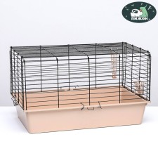 A cell for rabbits, guinea pigs 