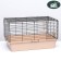 A cell for rabbits, guinea pigs "Pigger" No. 4 folding, 80 x 50 x 47 cm, beige