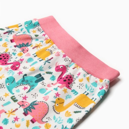Pants children, white/dino color, height 68 cm-1