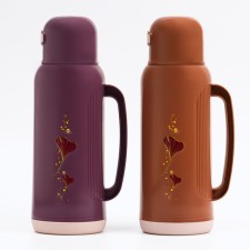 Thermos 2 l, with a glass flask, retains heat 24 hours, mix