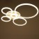 Chandelier 2041/5 LED 164W white 73x61x7 cm Bayerlux