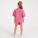 Kids (T -shirt, shorts) minku: casual collection color powder, height 152