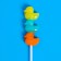 Caramel on the stick "Lolly duck", 15 g