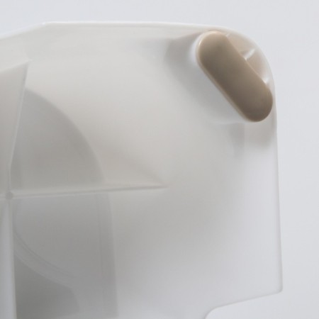 Stool-stand for children, white color-5