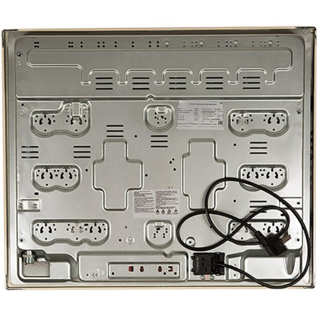 Espranza Hog4S3W X, gas, 4 burners, silver.-2