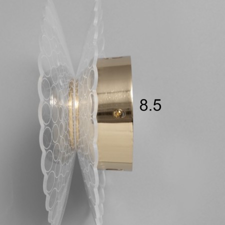 Bra "Foresika" Led 3000k gold 20x20x10cm-5