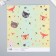 Scrapbooking paper "Forest animals" density 180 g 15.5x17 cm