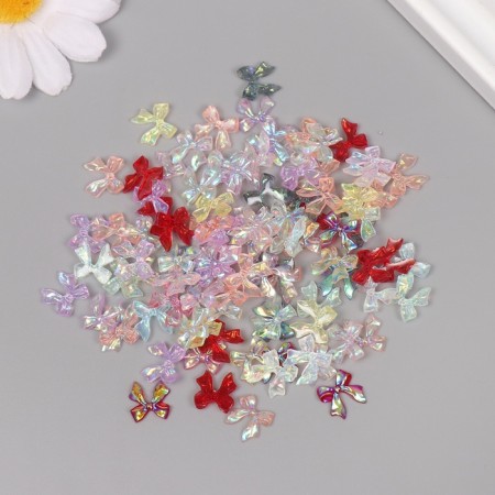 Acrylic decor "Stylish Bant" set of 100 pcs 1x1 cm