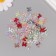 Acrylic decor "Stylish Bant" set of 100 pcs 1x1 cm