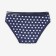Panties female slips, dark blue color, rr 42-44