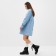 Women's dress with a collar Mist, p.44, light blue