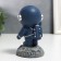 Souvenir Polystone "Astronaut on the Moon" Gray 11.5x6.5x6.5 cm