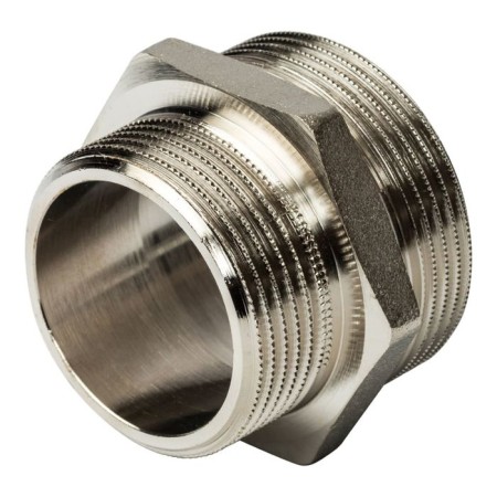 Nipple of the transition stout SFT-0004-112114, 1 1/2 "x 1/4", external thread, nickel. brass-2