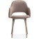 STULL OF A MIGRAL CARROCASS GUTALL/Velur, beige/beige 51x56x82 cm