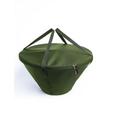 Bag for cauldron 8-12 liters, Oxford 600, olive, 54 x 54 x 39 cm