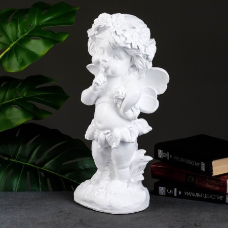 Figure "Fairy standing" 12x22x43cm white-3