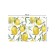 A set of napkins for setting the table “Branches of Lemon”, rectangular, rounded edges, size 30x46 cm, 4 pcs