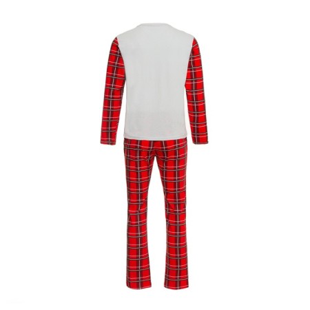 New Year. Pajama men's kaftan "X-Mas" size 48-11