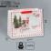Laminated horizontal "New Year postcard", MS 18 x 23 x 10 cm, New Year
