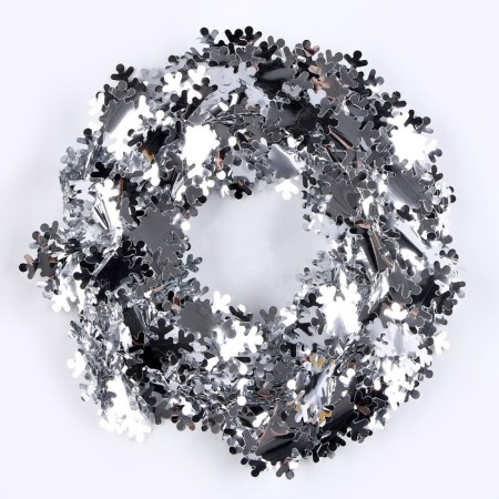 Wire for crafts and decor "Snowflake" length - 5 meters, silver color-1