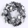 Wire for crafts and decor "Snowflake" length - 5 meters, silver color