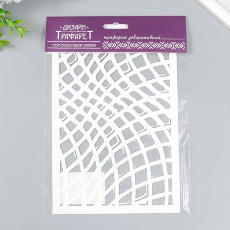 Plastic stencil "Texture" 24x16 cm-2
