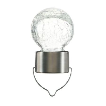 Garden lamp on the solar battery "Light bulb", 7 × 9 × 7 cm, 1 LED, glow warm white-5