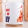 Sublimation mug "The best husband in the world", with application