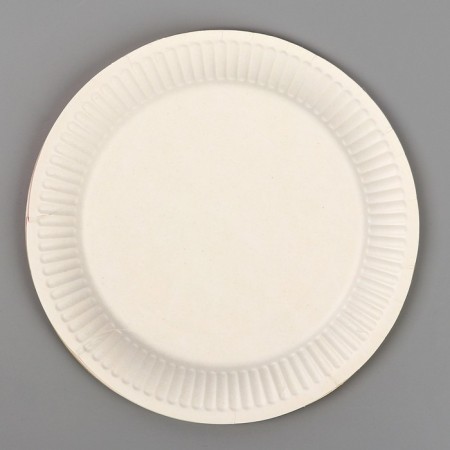 Disposable paper plate with the birthday of the Super Party, 18 cm-4