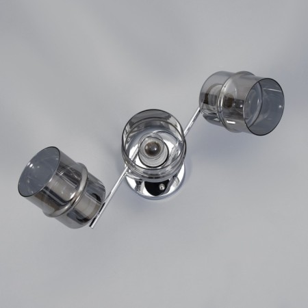 Chandelier "Erion" 3he27 40W chrome 55x26 cm-3