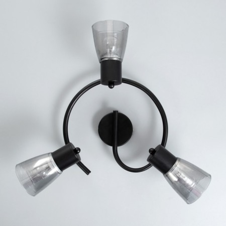 Rondor chandelier 3he14 40W Black 43x43x17 cm-4
