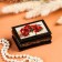 Casket "Poppies in a vase", 6 × 9 cm, lacquer miniature