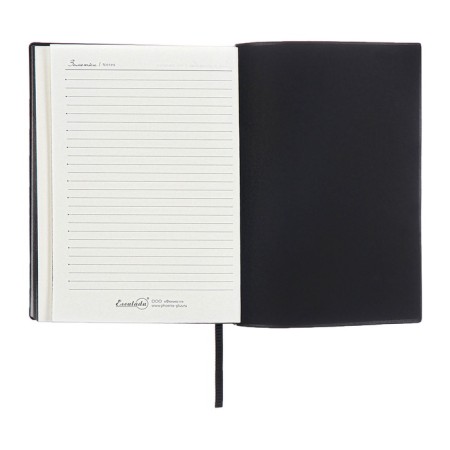 Diary Leduced A6+, 160 sheets of Escalada, soft cover of artificial leather, lies, cream block 70g/m2, brown-12