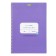 Note book A4, 96 sheets in the Click Cage, covered cardboard, embossing, block No. 2 (gray sheets), 3v mix