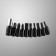 Swiss knife 12V1, 17cm, blade 73mm/1.5mm, black