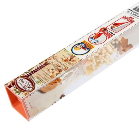 Curtain-rod 55x160 cm "Blooming apple tree", beige color-3