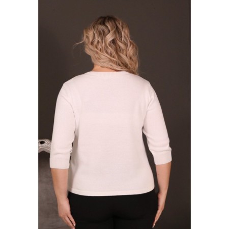 Female pulver, size 58, white color-5