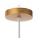 Lamp Bayerlux "TuAZ" E27 40W gold 25x25x13cm