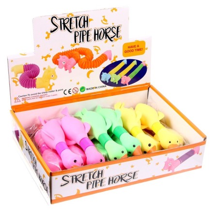 Developing toy "Duck", squeaks, Mix colors-6