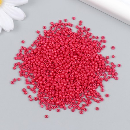Glass beads 12/0 "fuchsia" bright 450 g-1