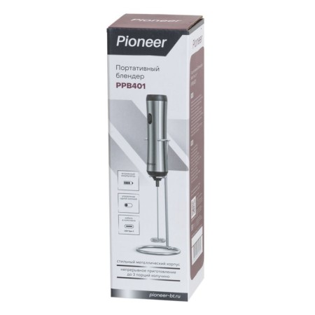 Портативные капучинатор Pioneer PPB401 3 порции горячего-8