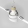 The built-in lamp Technical DL044-01-GU10-W, GU10, 1x12 W, 68x68x70 mm, white with gold