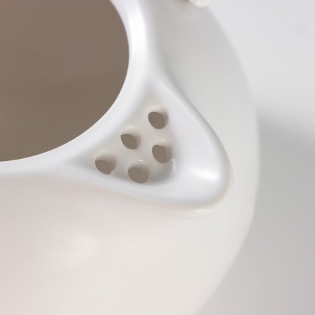 A set for the tea ceremony Ceramic “Tyasitsa”, 8 objects: 4 pels 50 ml, kettle 120 ml, napkin, forceps, stand, beige color-7